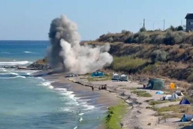 exclusiv momentul in care drona gasita la tuzla este detonata mapn a confirmat ca avea incarcatura exploziva 6a89b42a59921