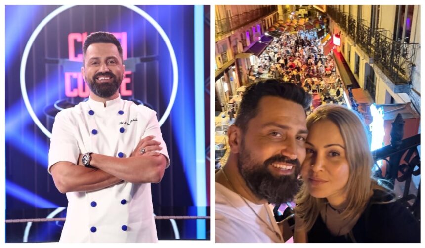 imagine rara cu chef orlando zaharia din ziua nuntii cu madalina au trecut 22 de ani de ani de atunci la bine si la greu 6a718f44935c0