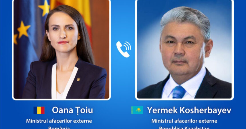 oana toiu discutie cu ministrul de externe din kazahstan am transmis aprecierea noastra pentru reluarea exporturilor de titei 6a74e97aa7728