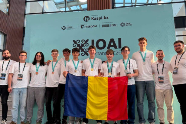 romania locul 4 mondial la olimpiada internationala de ai lotul roman a obtinut trei medalii de aur doua de argint si trei de bronz 6a79bba1b6c09