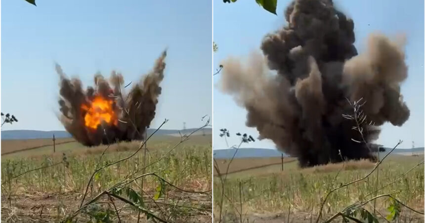 video armata a detonat drona gasita vineri la plauru 6a805a2cc750c