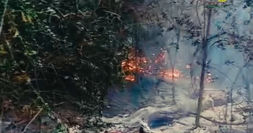 video armata cauta resturi de drona dupa incendiul de padure de la plauru specialistii mapn cerceteaza zona 6a8fecb762ceb