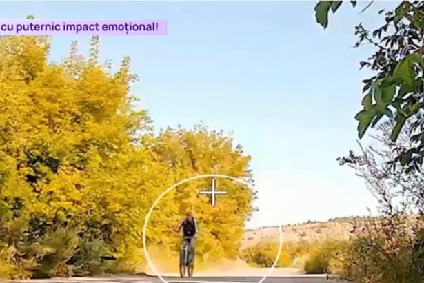 video imagini socante din donetk armata rusa a publicat pe telegram momentul in care o drona elimina un civil ucrainean pe bicicleta 6a8c29dd2f666