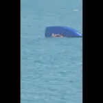 video incident in statiunea saturn o barca cu cinci persoane s a rasturnat in marea neagra turistii au fost salvati 6a8b0957efb1f