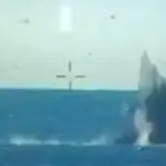 video noi imagini cu neutralizarea controlata a resturilor dronei maritime lovite de avionul f 16 fortele monitorizeaza permanent situatia 6a875b23337b8