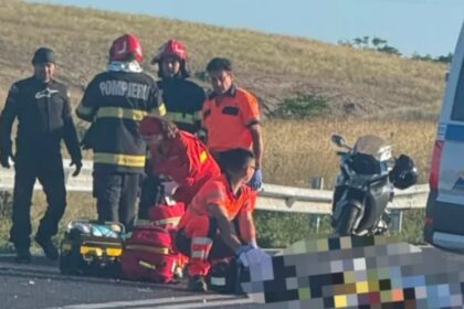 video tragedie intre lumina si oituz motociclist decedat dupa impactul cu un cap tractor cu semiremorca 6a7f6c6c88b20