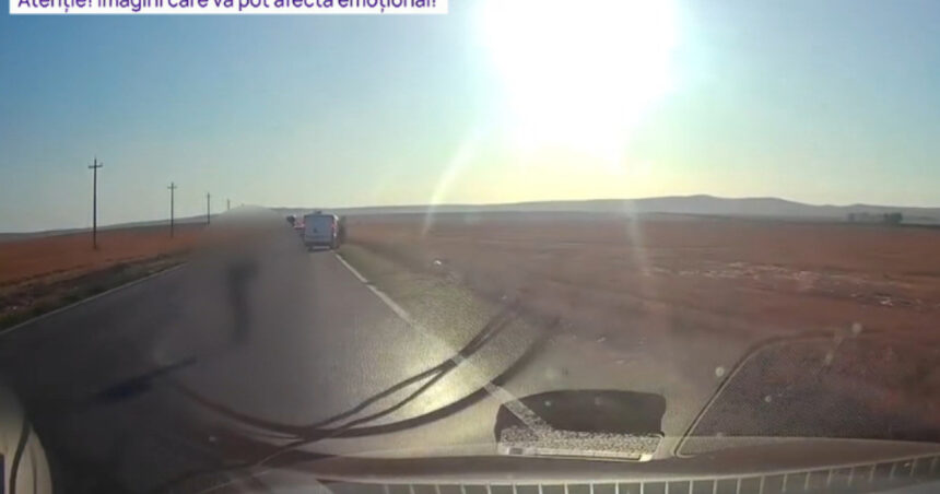 video un copil a cazut dintr o duba aflata in mers pe un drum din tulcea a fost salvat in ultima clipa din fata unui tir 6a7afb61eb67d