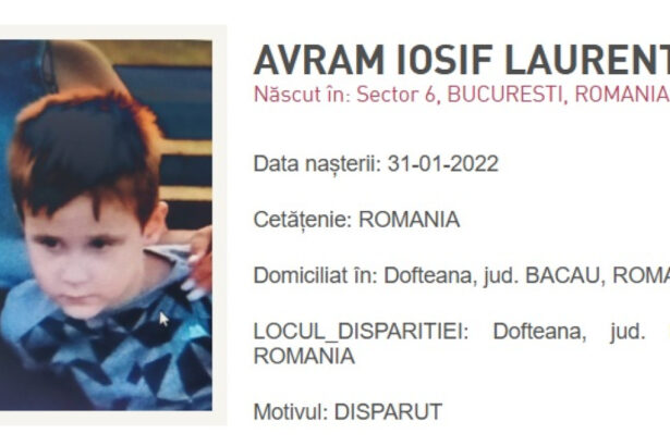 un copil de 4 ani din bacau este cautat de politisti jandarmi si pompieri dupa ce a disparut de acasa 6ab56e0c05239