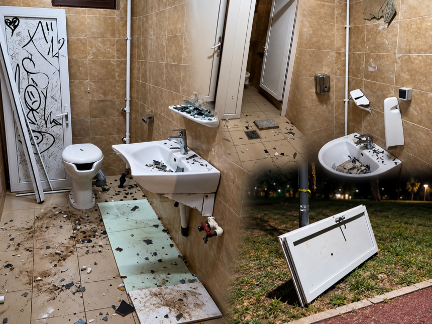 vandalism in parcul evergreen din mangalia toaletele publice au fost devastate peste noapte paul foleanu cine le distruge isi bate joc de intreaga mangalia 6ab9050a728be