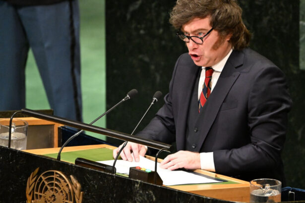video javier milei dezlantuit la tribuna onu o organizatie inutila care nu serveste decat la a alimenta o casta de paraziti 6ab4f30450104