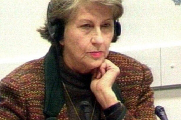 a murit biljana plavsic fosta presedinta a sarbilor bosniaci condamnata pentru crime de razboi 6abe62116ea28