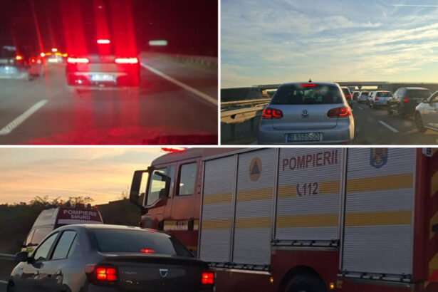 accident intre trei masini pe autostrada a3 trafic ingreunat pe sensul ploiesti bucuresti 6ade45838a301