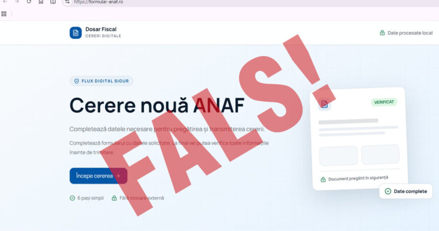 tentative de frauda in numele anaf escrocii cer cnp uri si informatii bancare ce trebuie facut daca ai accesat un site fals 6ad1e94a2ea37