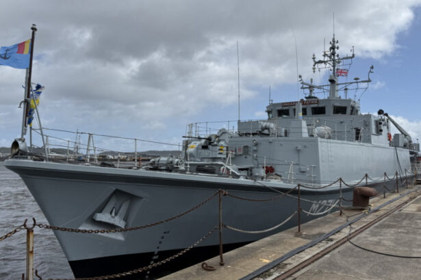 vanatorul de mine m 271 a revenit in portul constanta dupa o misiune in marea neagra alaturi de nave din bulgaria si turcia 6ad78052632bb