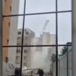 video au fost demolate etajele superioare ale blocului din rahova afectat de explozie 6ae0b01b89557