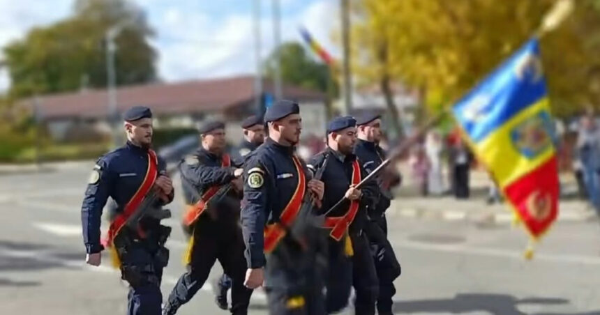 video cascadorii rasului imagini virale cu parada de ziua armatei in calarasi jandarmii n au nimerit pasul iar fanfara notele 6ae0ddfaeedf9