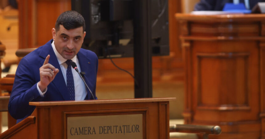 video george simion in parlament libertate pentru calin georgescu vai ce va excitati cand auziti numele asta 6ad761a74cbcb