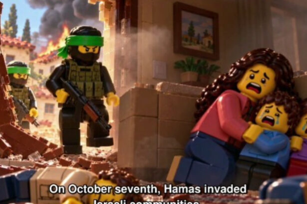 video israelul a publicat un videoclip cu figurine lego cu ocazia comemorarii din 7 octombrie terorismul nu este un joc 6ac624943cea8
