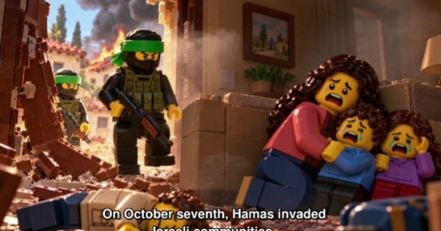 video israelul a publicat un videoclip cu figurine lego cu ocazia comemorarii din 7 octombrie terorismul nu este un joc 6ac624943cea8